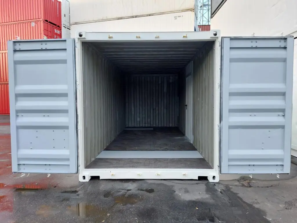 20 Fuss Lagercontainer mit Seiteneingangstür NARU 129348-0 - Image 3