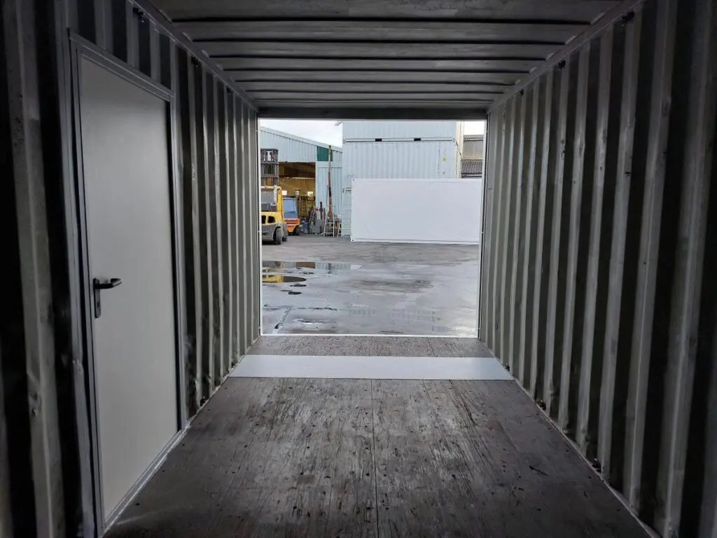 20-Fuss Materialcontainer mit Seiteneingangstür - Image 6